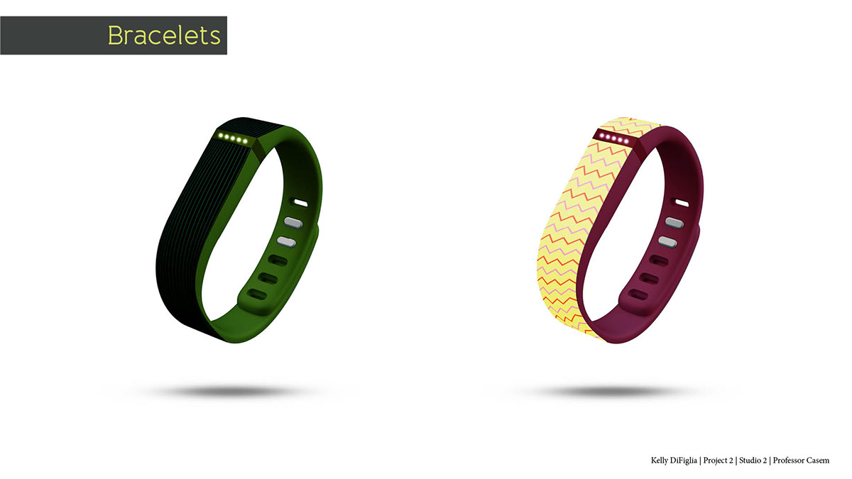 Fitbit app design fitness Point of Purchase package design 