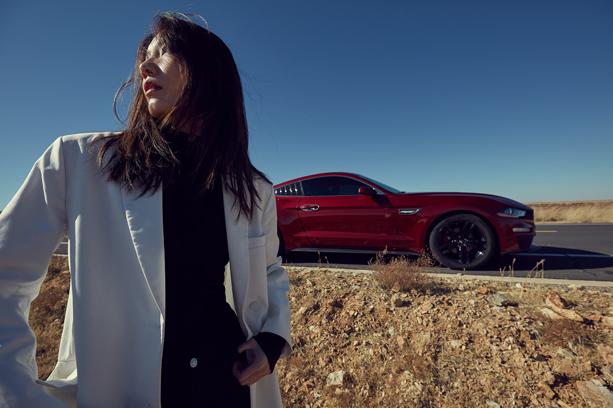 Automotive Photography car Mustang