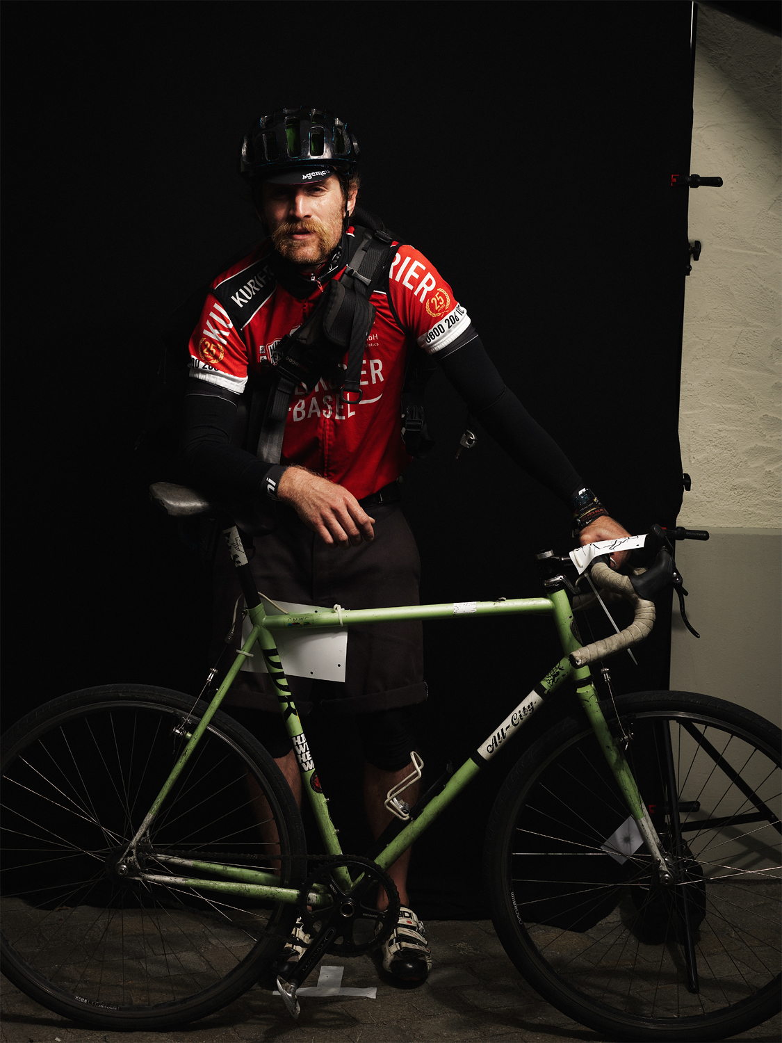 portrait Bike sport Switzerland germany man woman messengers