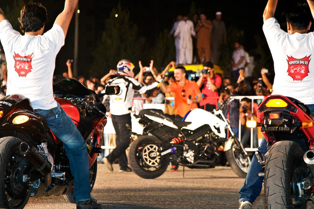Autocross karachi Pakistan khaula jamil  Red Bull Chris Pfeiffer 