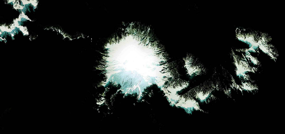 ultradistancia federico winer volcanos chile argentina google earth satellite