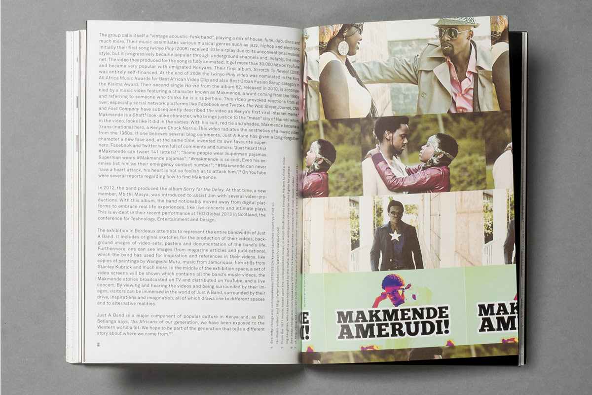 iwalewahaus contemporary art africa bayreuth Bordeaux museum institute editorial printdesign Bookdesign