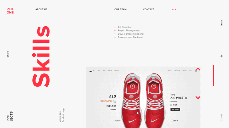 agency beats case corporation development digital inspiration interactive Nike Red.one