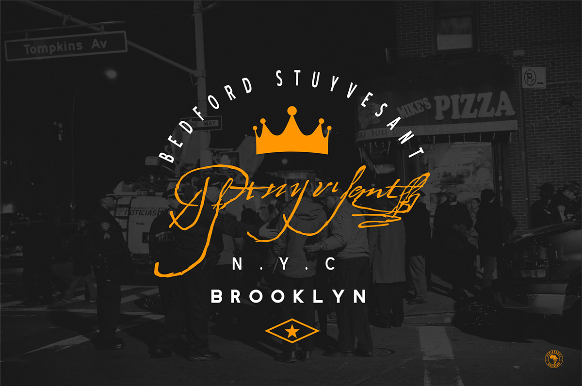 Bed Stuy Bedford Stuyvesant Brooklyn New York nyc poster tompkins