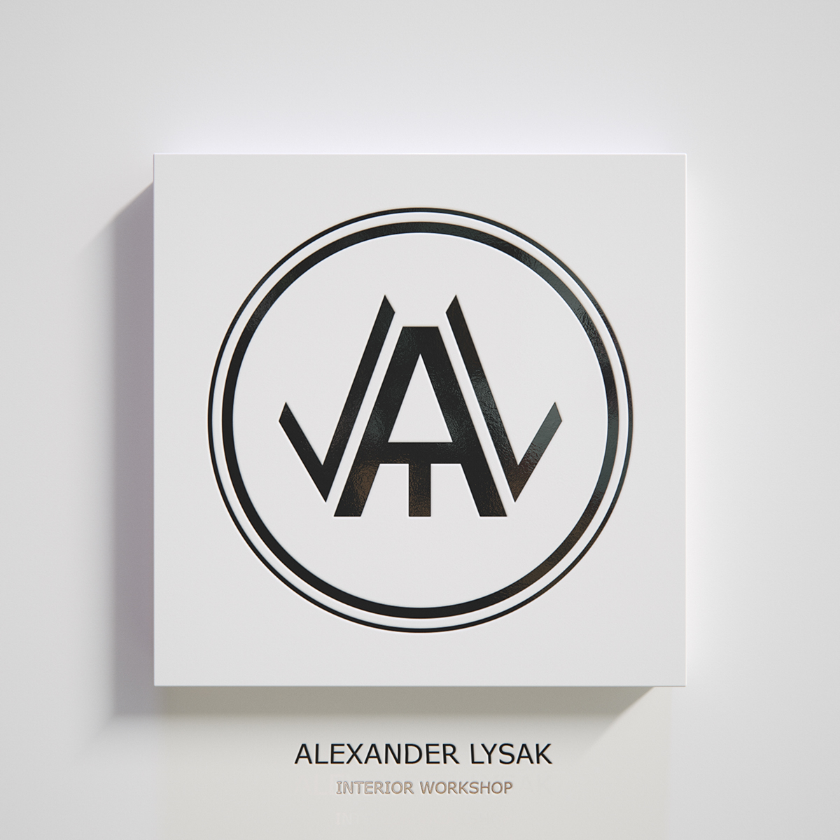 Alexander Lysak Interior Workshop logo New logo presentation art-MIXER