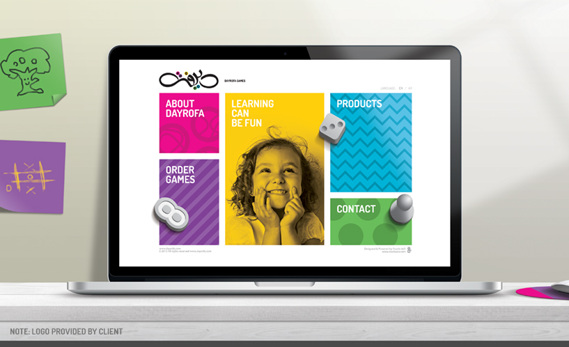 Website dayrofa boardgames game Fun Education Kuwait development dubai UAE studioaio colorful kids children