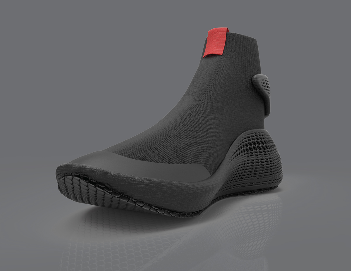 footwear shoes sneakers futurecraft futuristic 3d printing adidas Nike
