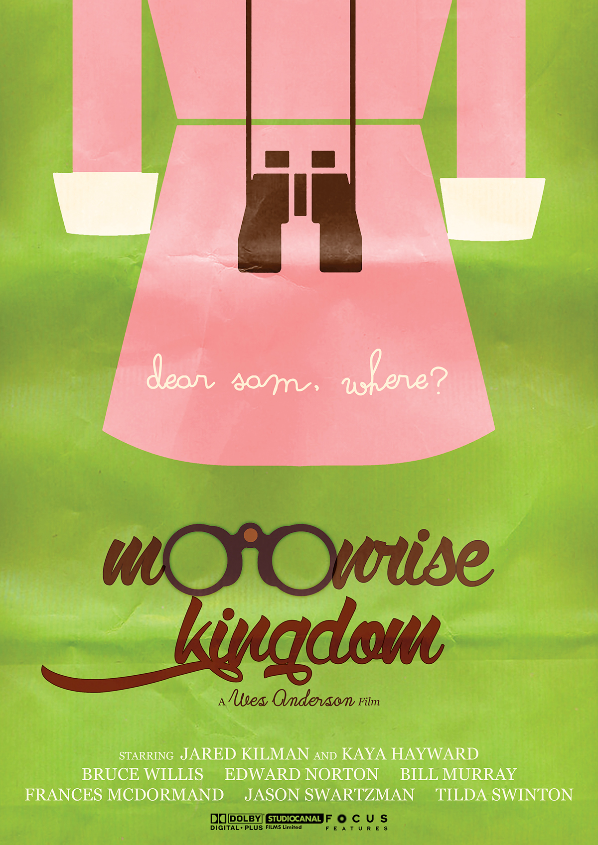 movie poster movie Moonrise Kingdom wes anderson Minimalism minimalist poster
