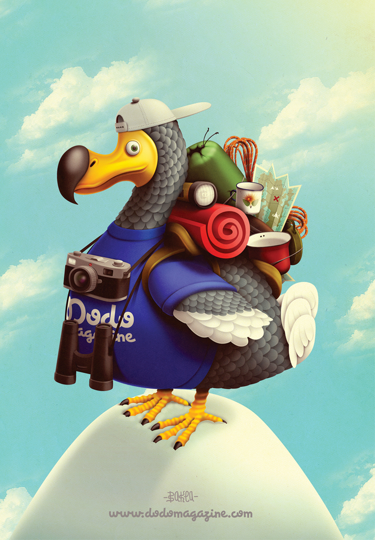 dodomagazine dodo bakea climb poster magazine