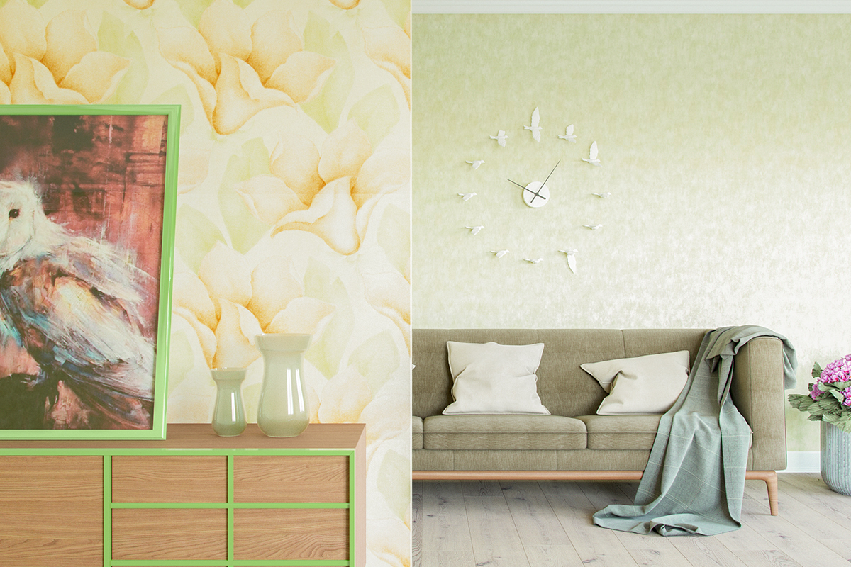 3ds max corona render  Kemerovo shulga Interior design wallpaper