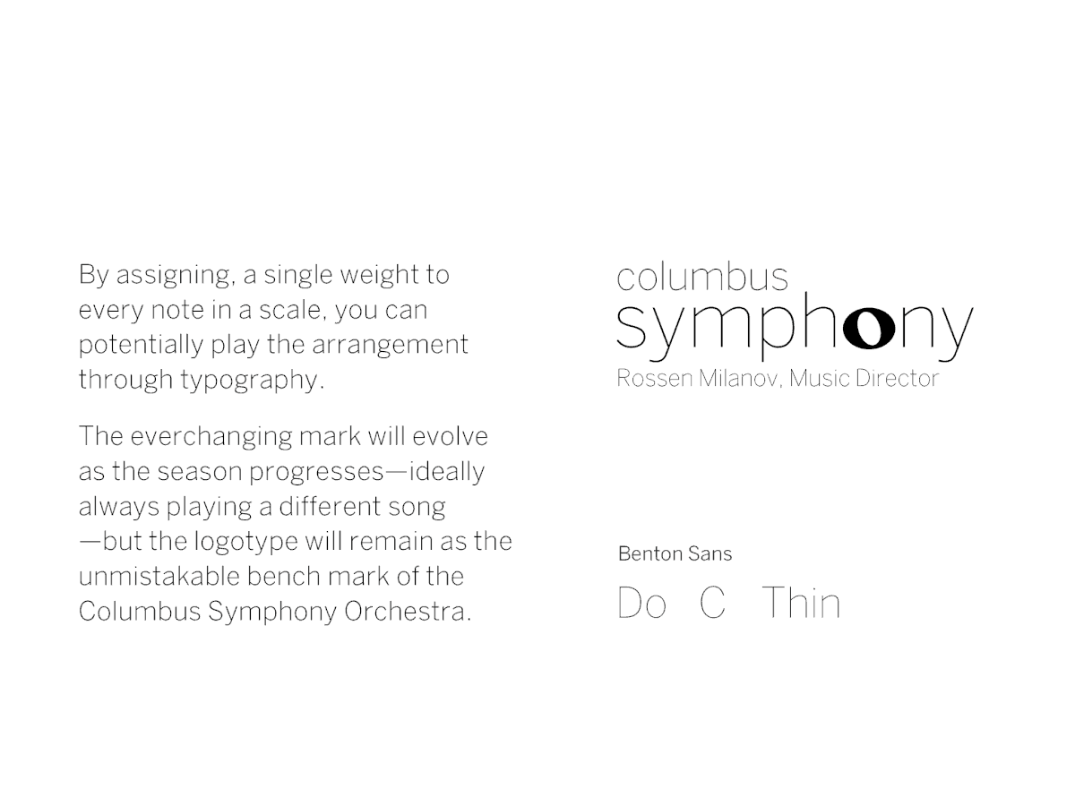 symphony Rebrand branding  orchestra teodoro viera graphic design