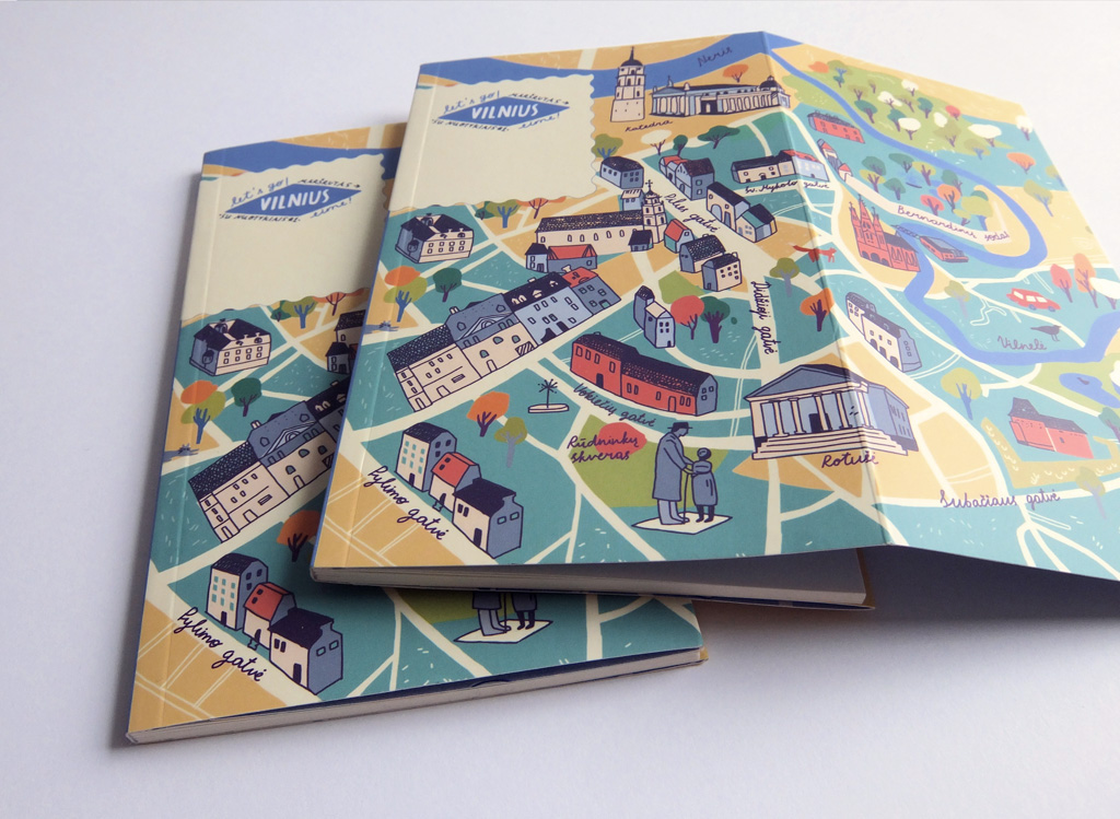 comic monotone city map maps Street blue Guide teenagers kids scenario book