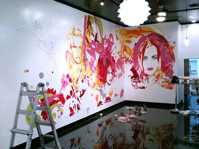 instago all_shots follow webstagram colorful Style swag art design Creative Paint digital girl illustrator vector punkychicken