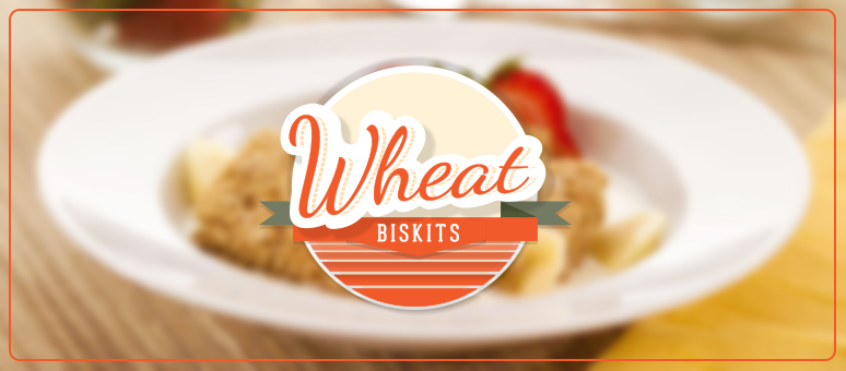wheat biskits  pams YOOBEE cereal box
