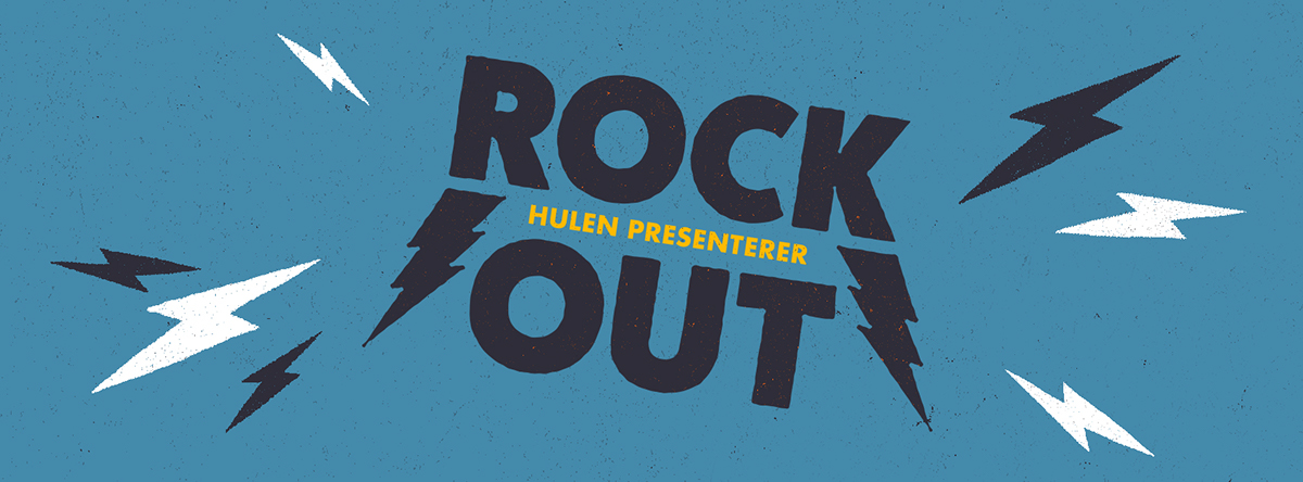 PosterArt festival festival poster poster illustration bandlist rockout hulen chrisnygaard