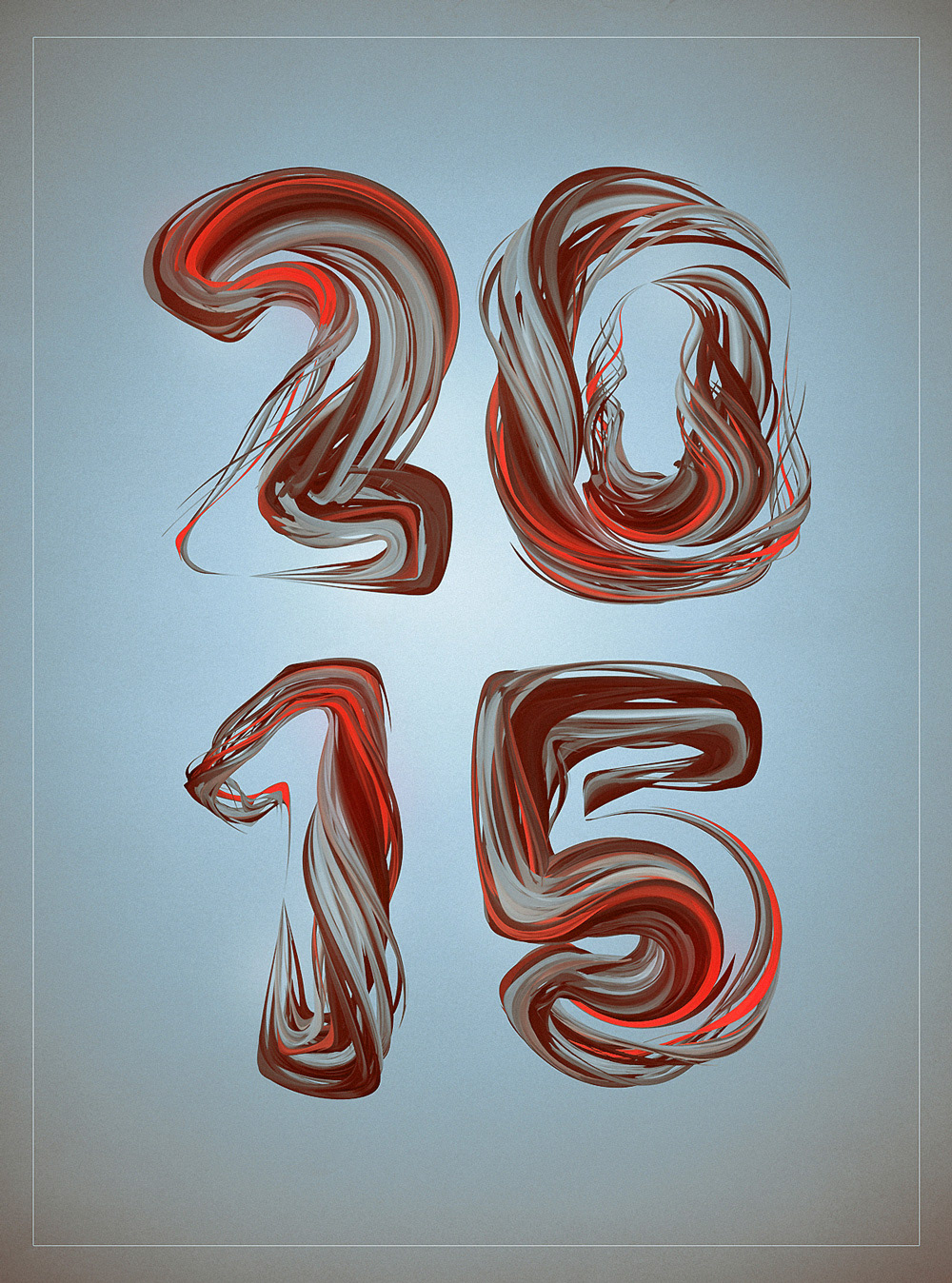 2015 year happy new year Merry Christmas lines abstract shahan keuork holidays type experimental design