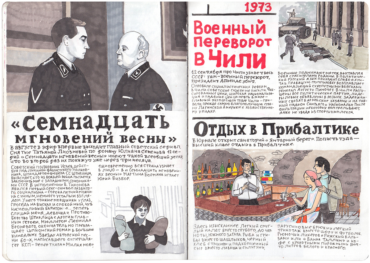 moleskine news nostalgia sketch sketchbook sketching Soviet ussr