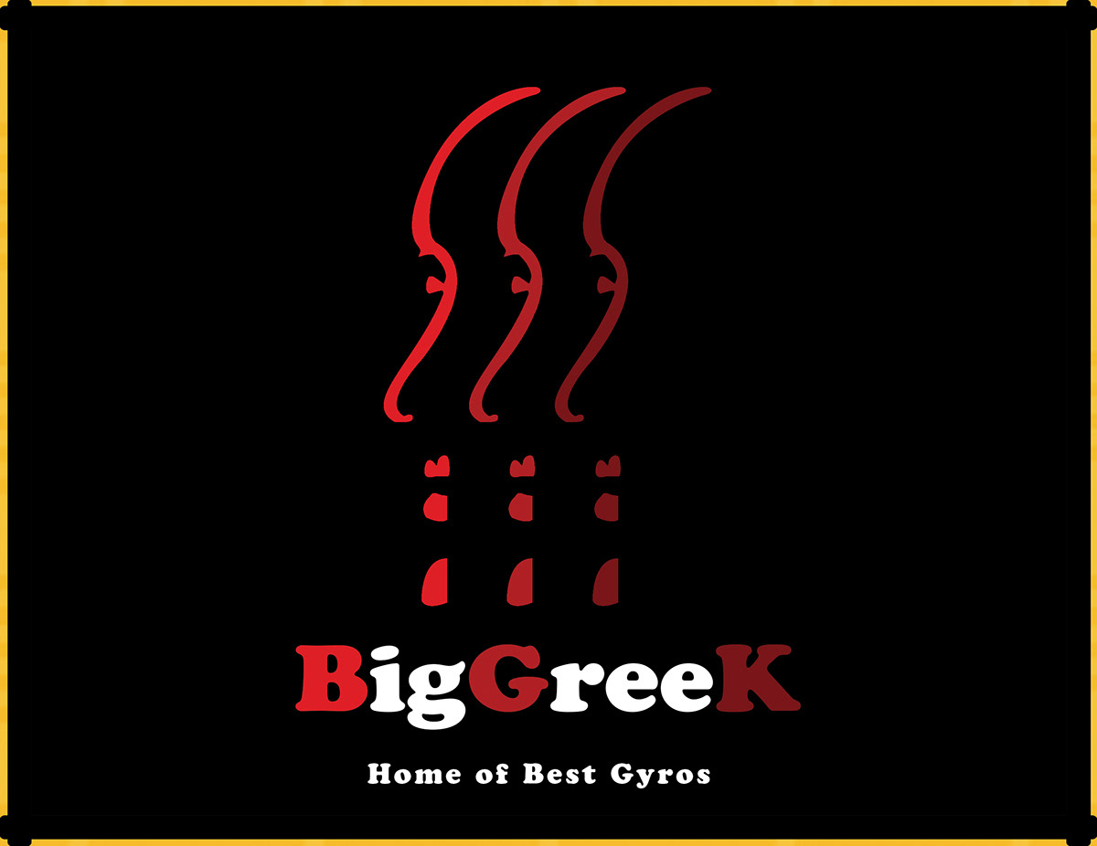 greek Fast food #MAMAKNOWBEST #MRMATTOCKS #MYFITNESSIST #GYROS gyro lamb exterior design michael mattocks Mama Illustrator brand identity franchise mrm