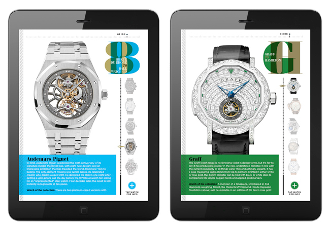 iPad Adobe DPS GQ watch supplement interactivity