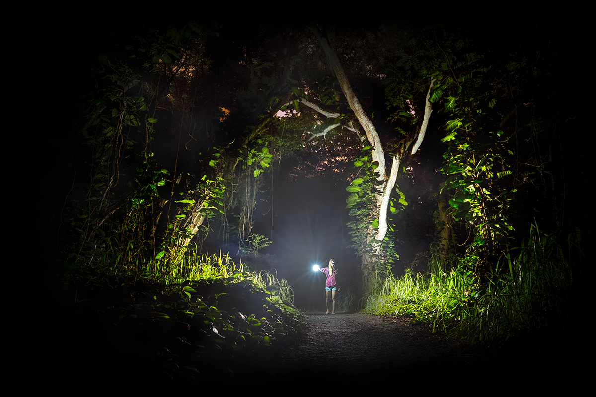 tiny humans dark Landscape illumination Technology led light night HAWAII Smith Rock Bike camping tent outdoors exploring