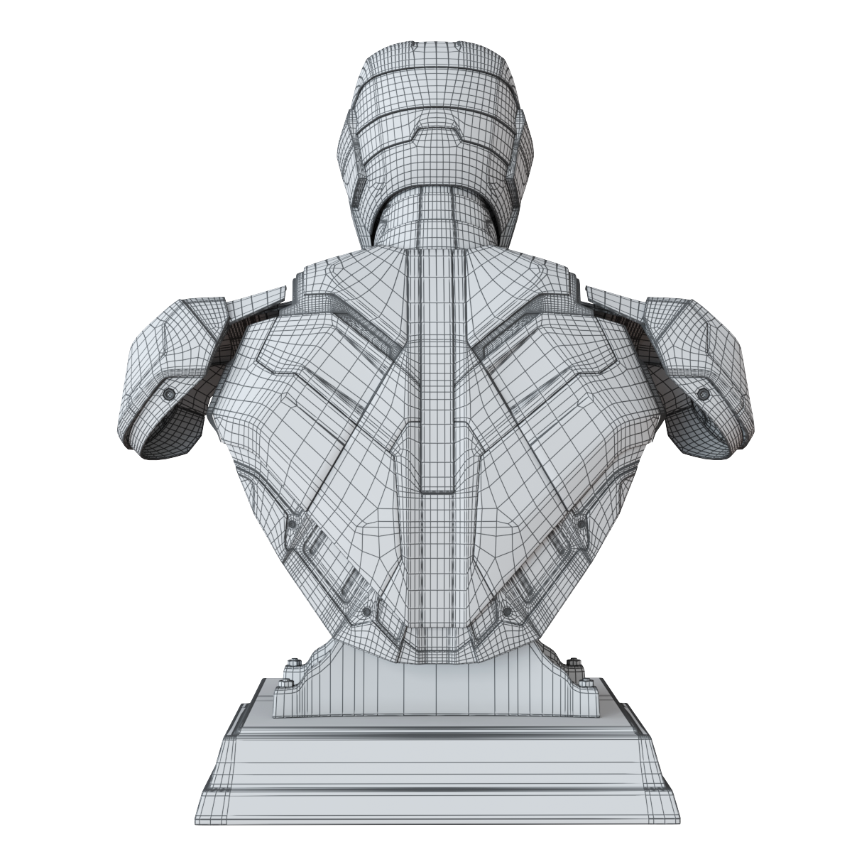 ironman marvel visualization Character model 3D corona 3dmax Render