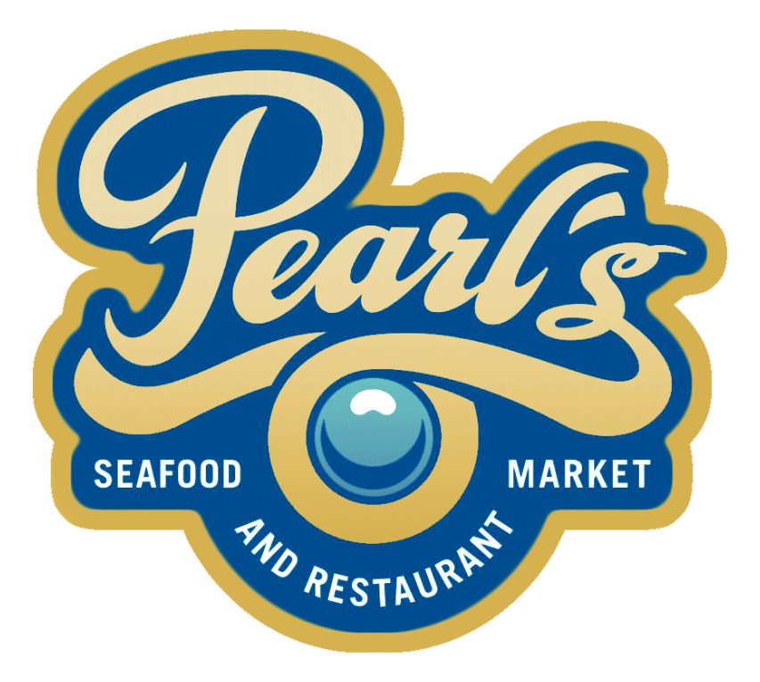 blue gold GTAv luxury menu pearl poster premium restaurant seafood