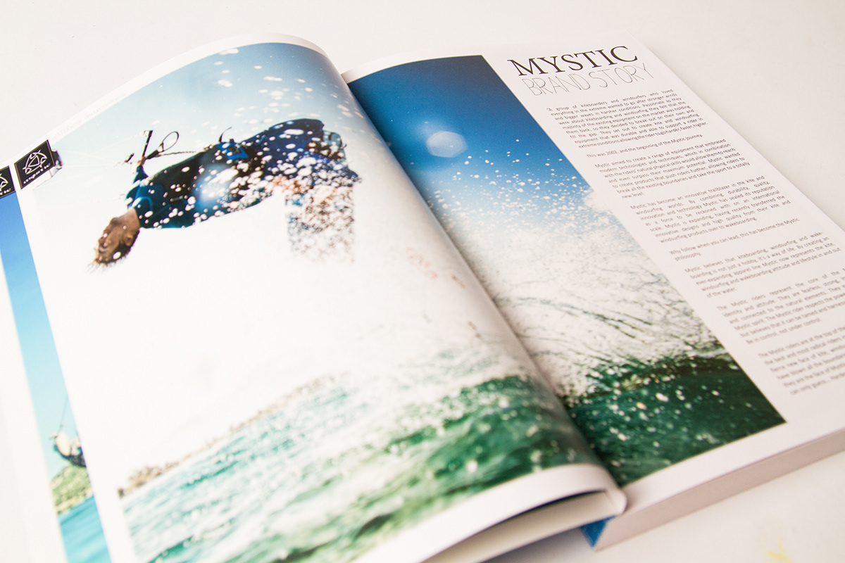 Mystic brochure  catalog folder b2b Surf Kite  wakeboard Kitesurf