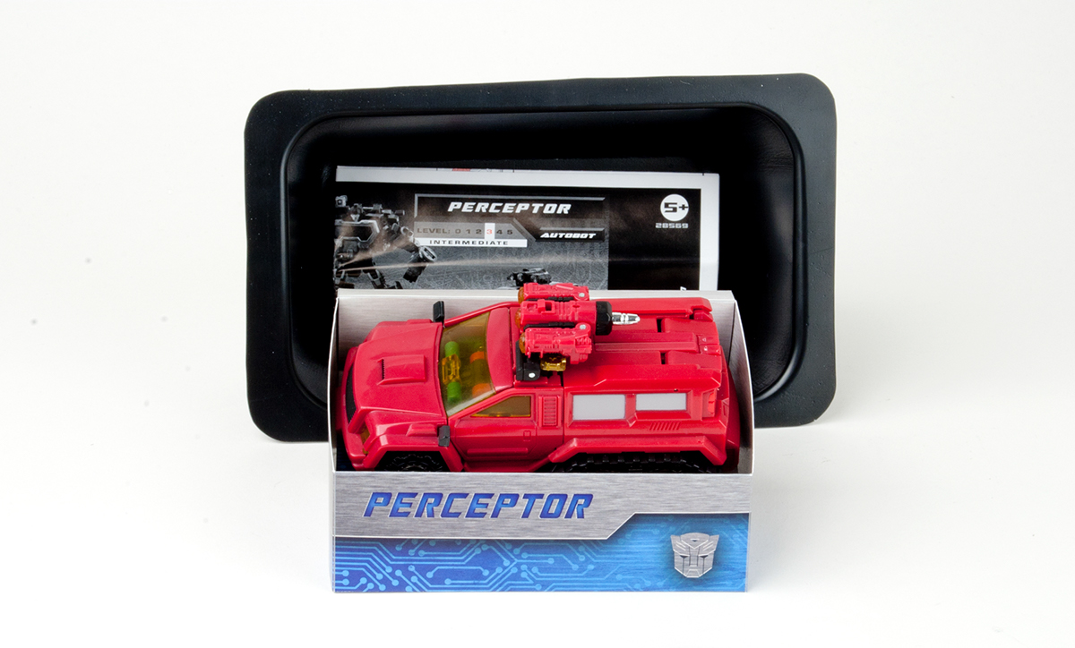 Transformers toy packaging carton Merisalo