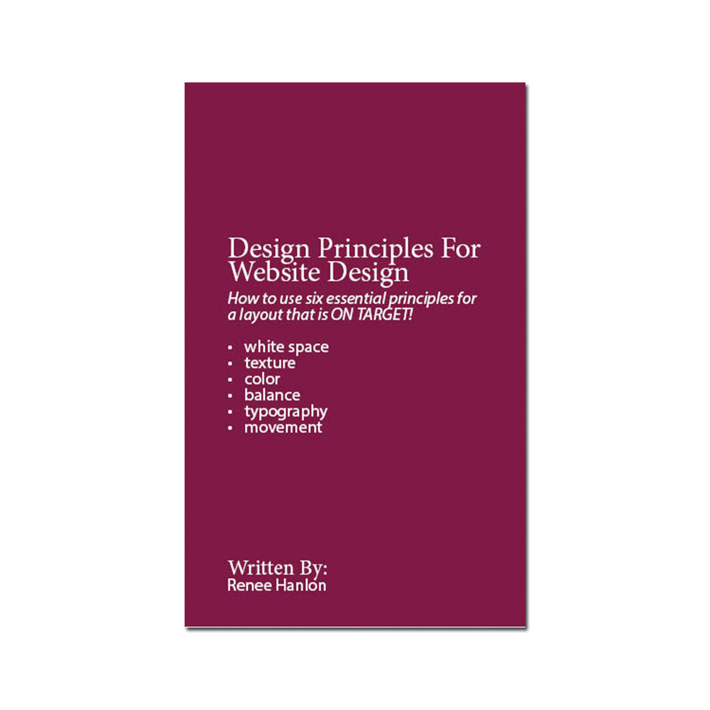 Booklet design principles book