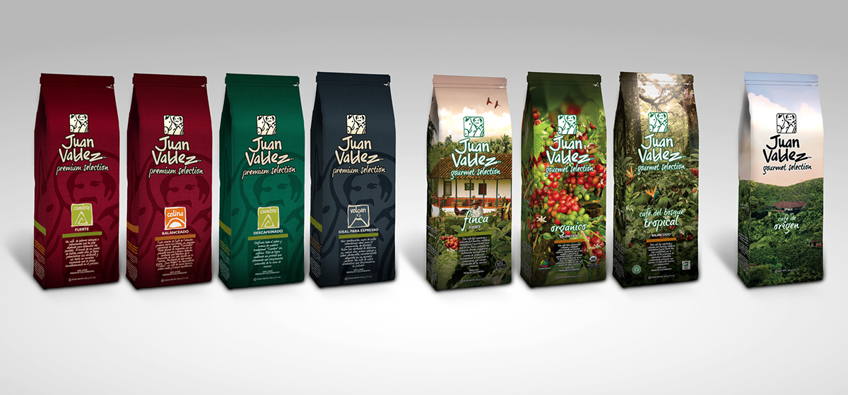 Juan Valdez Coffee colombia leoburnett packs design año2010