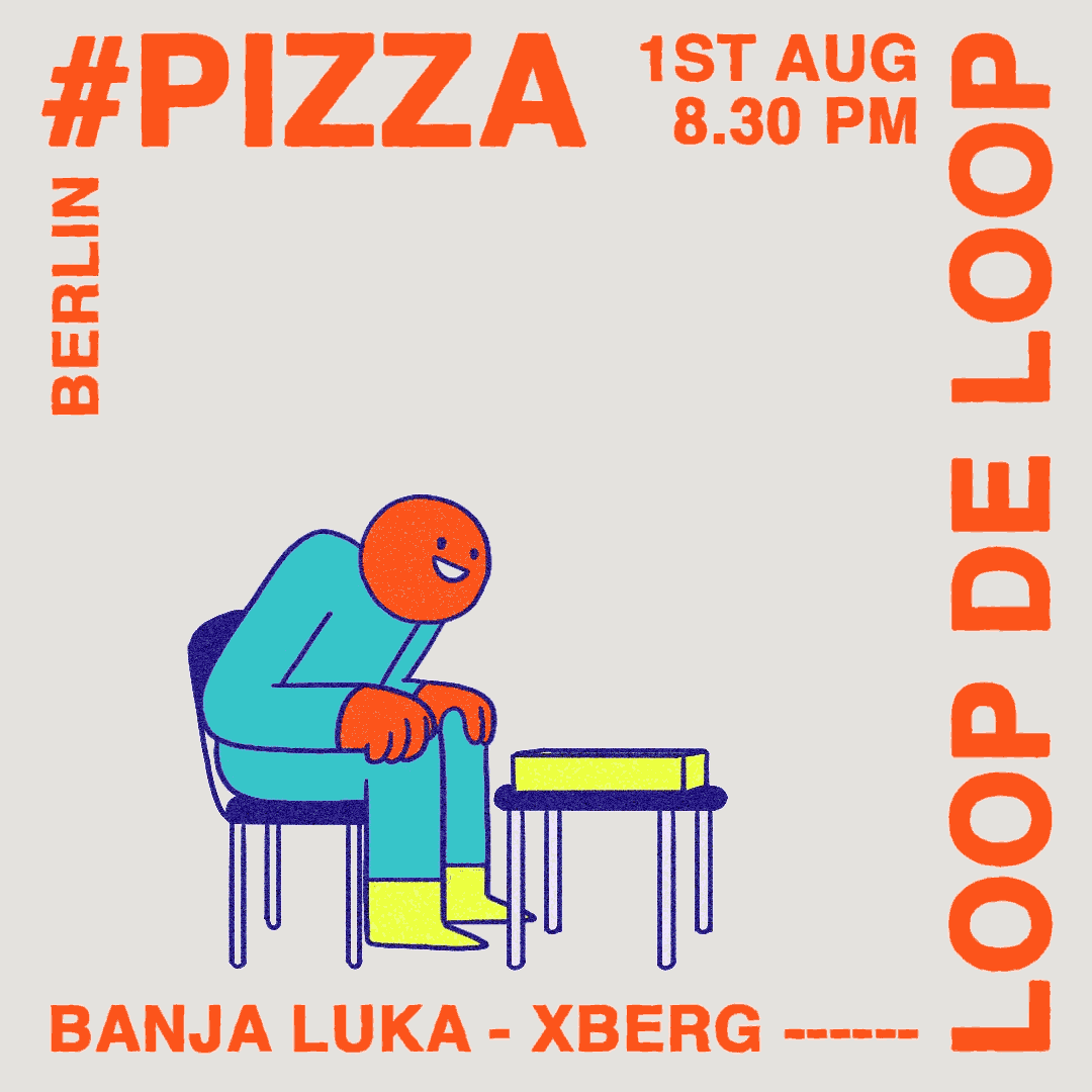 loopdeloop Pizza Cel Animation animation  loop