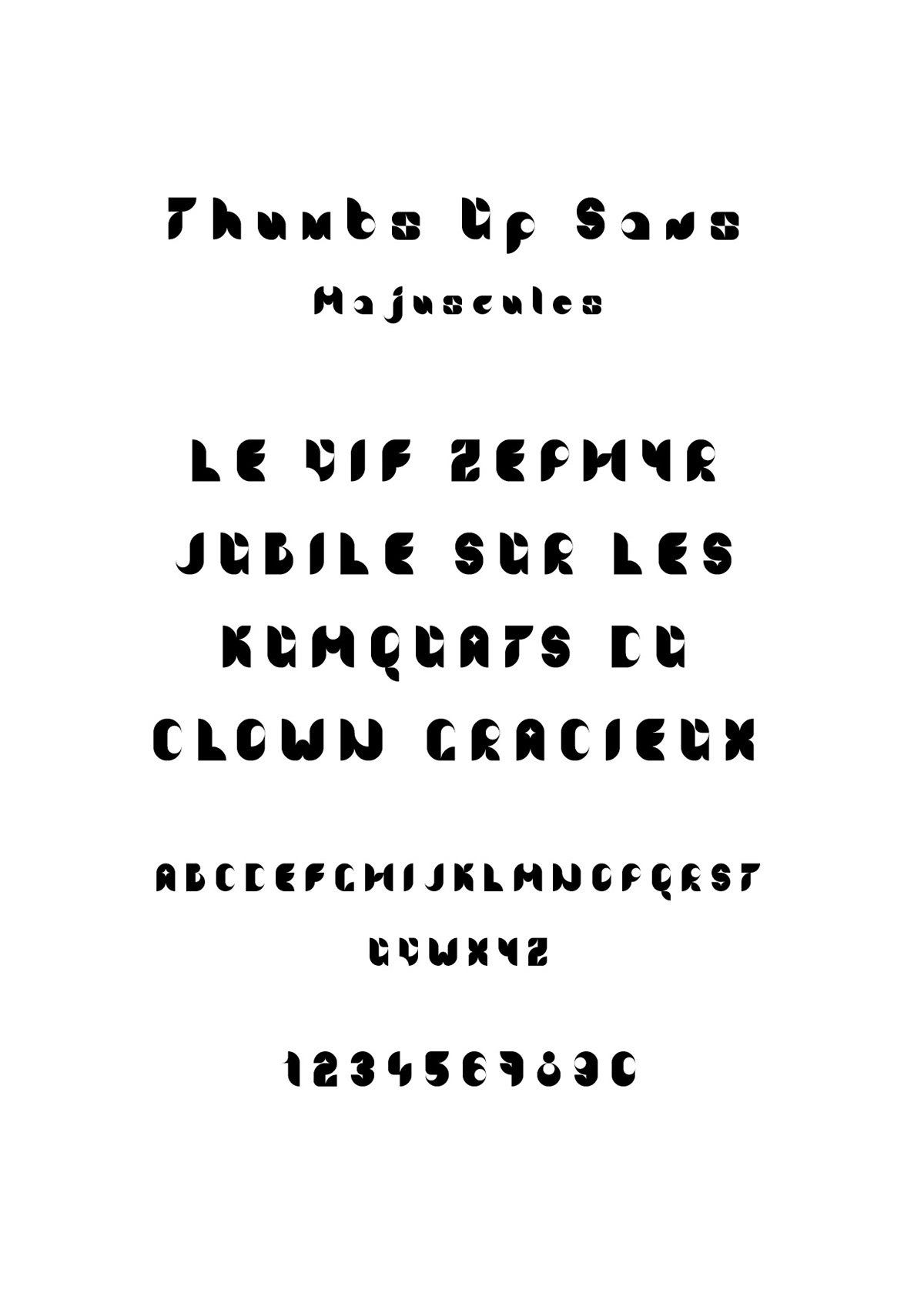 typography   titling font Yoann Delmas 