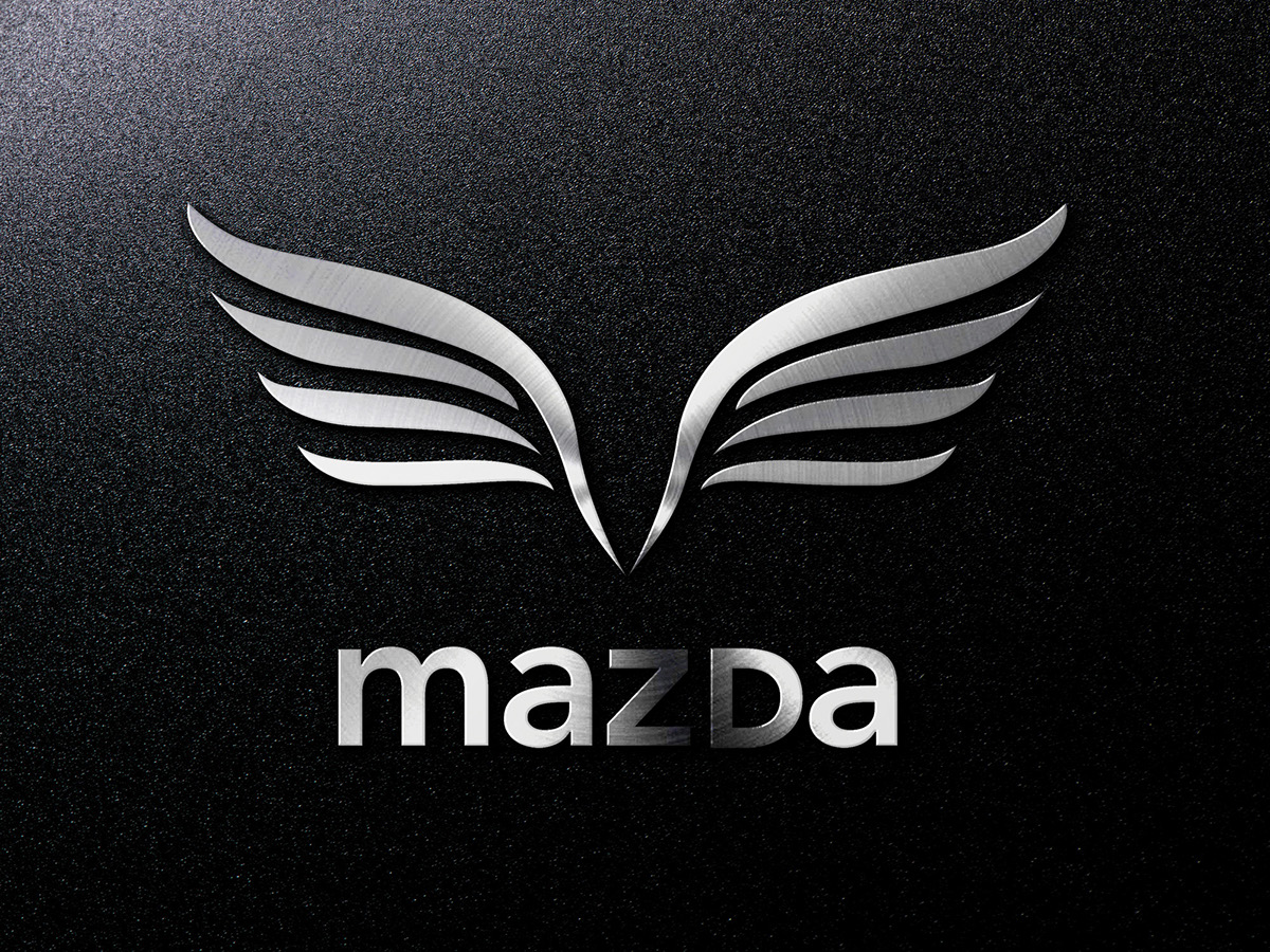 rebranding mazda Cars emblem red black blue ahura mazda billboard webpage madethis PassportToCreativity