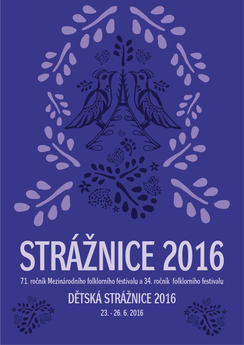 poster posters Poster Design design graphic Folklore folklore festival Straznice School Work