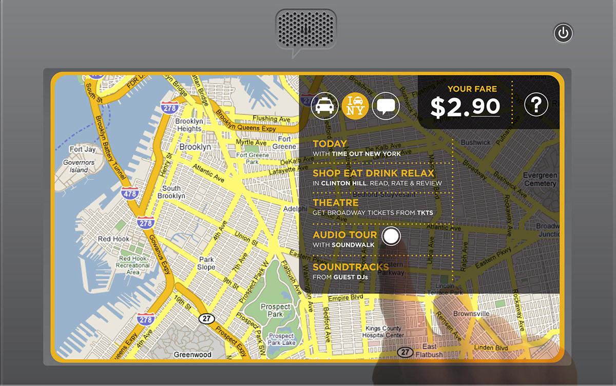 interactive high-fidelity wireframes taxi user interface UI ux user experience interaction