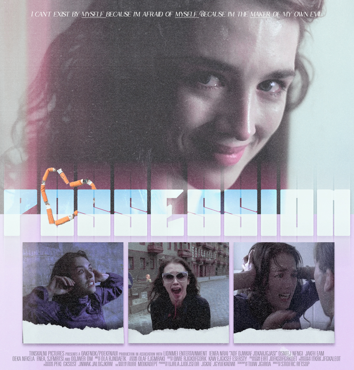 artwork poster design movie Film   Photography  photoshoot woman