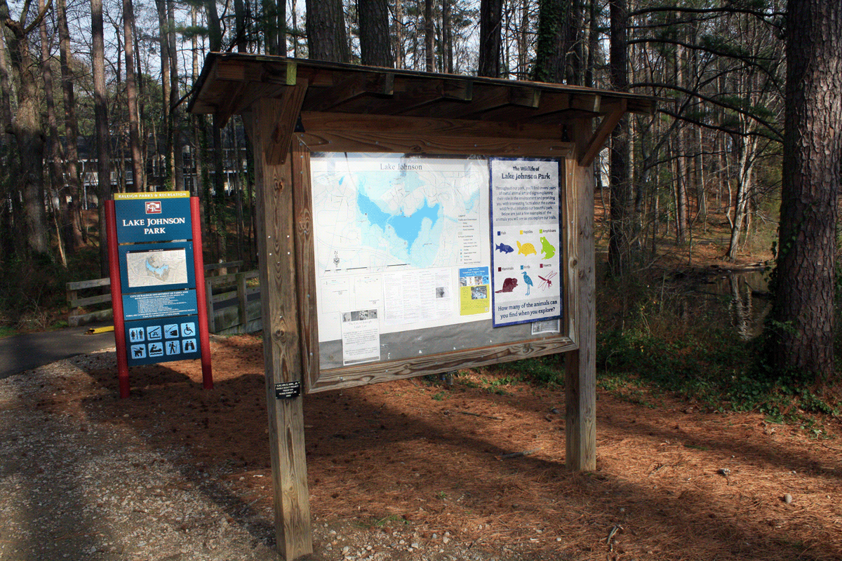 nature trail  Signage Park Outdoor Signage