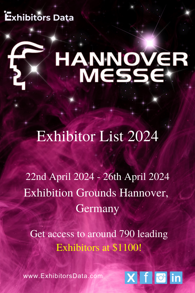 Hannover Messe Exhibitor List 2024