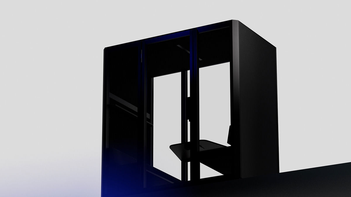 3D furniture motion graphics  design