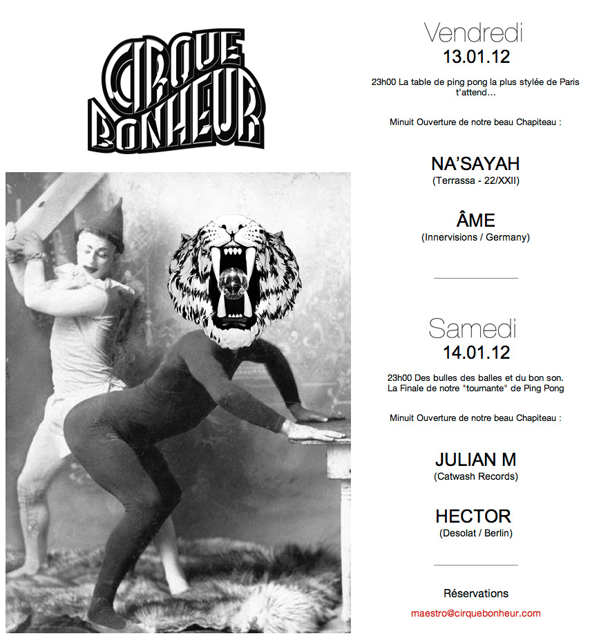 cirque bonheur philippegaber Webdesign