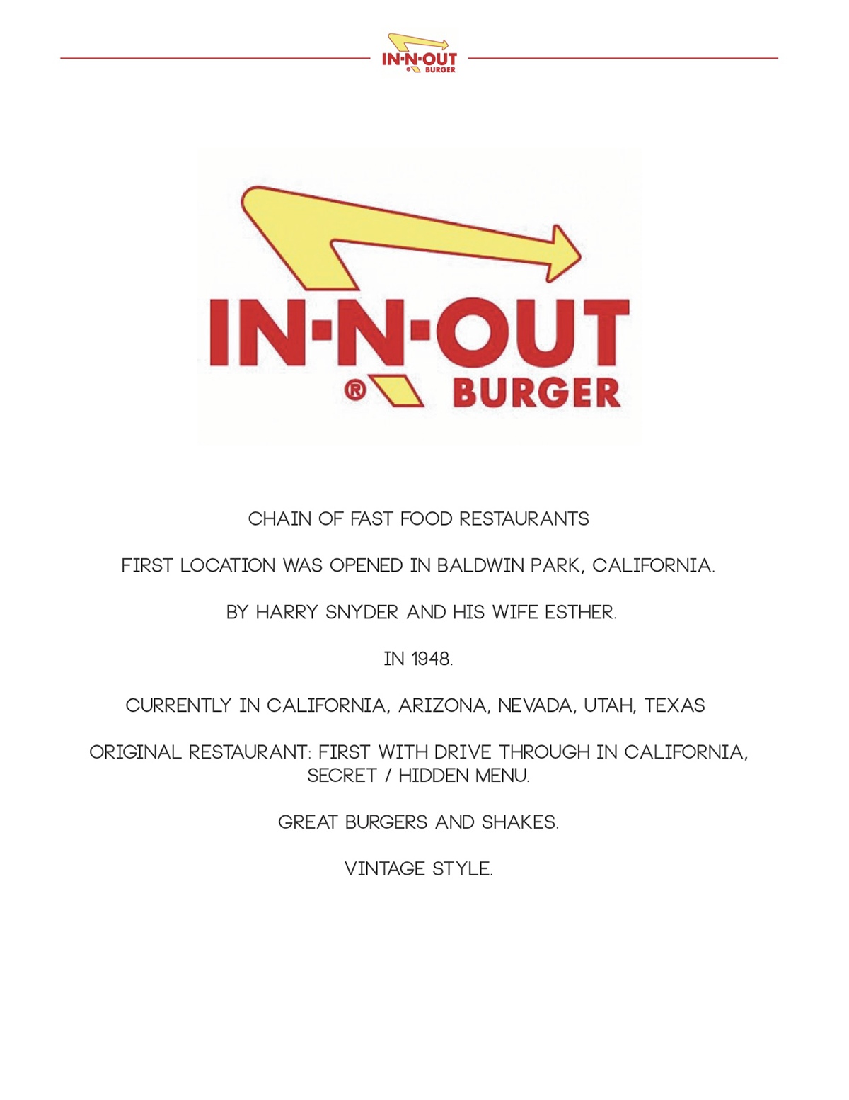 Logo Design Rebrand in-n-out package