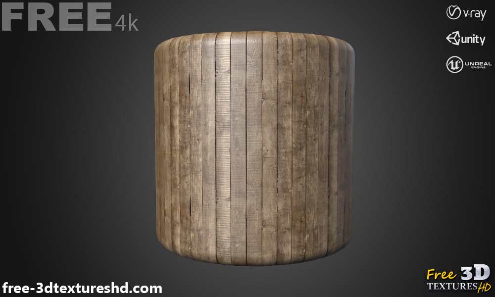 3D download free high PBR pine planks resolution textures wood