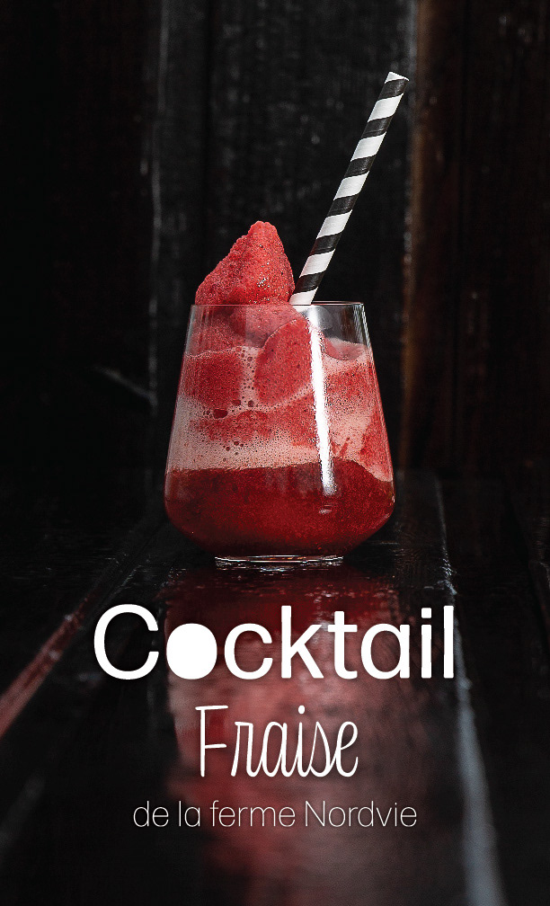 affiches Agro alimentaire barbotine cocktails paille papier produit rose rouge slush