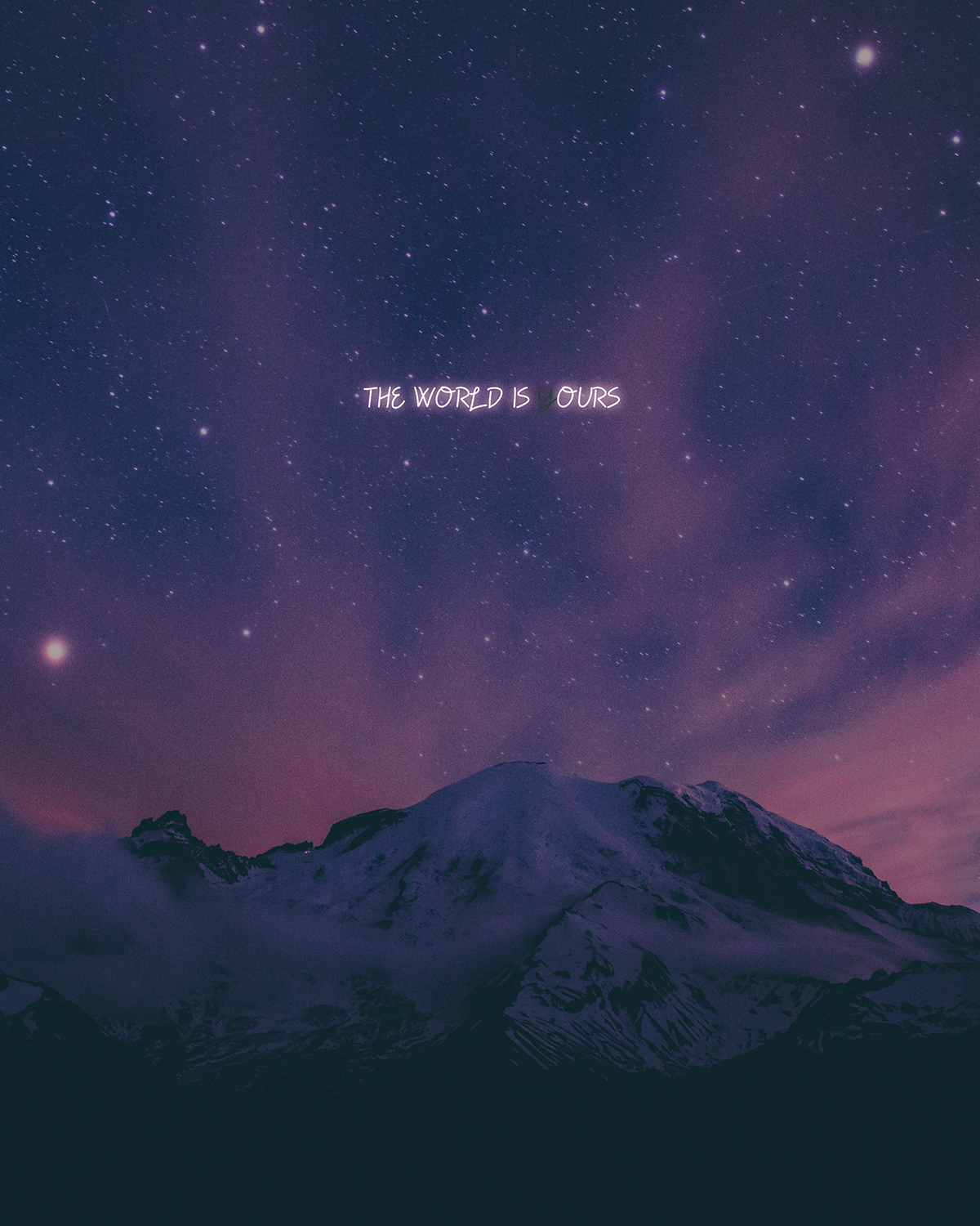 THE WORLD IS Y(OURS) on Behance