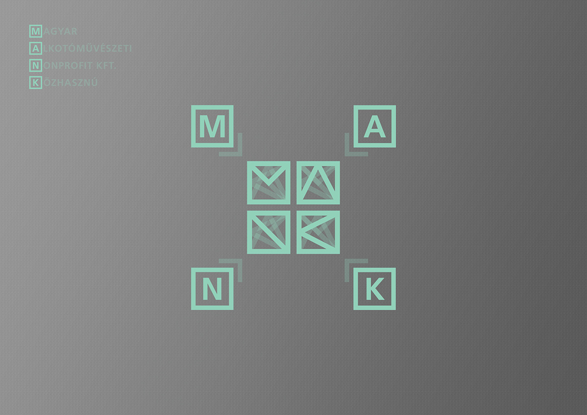 logo mank design brand typo graphic layer art