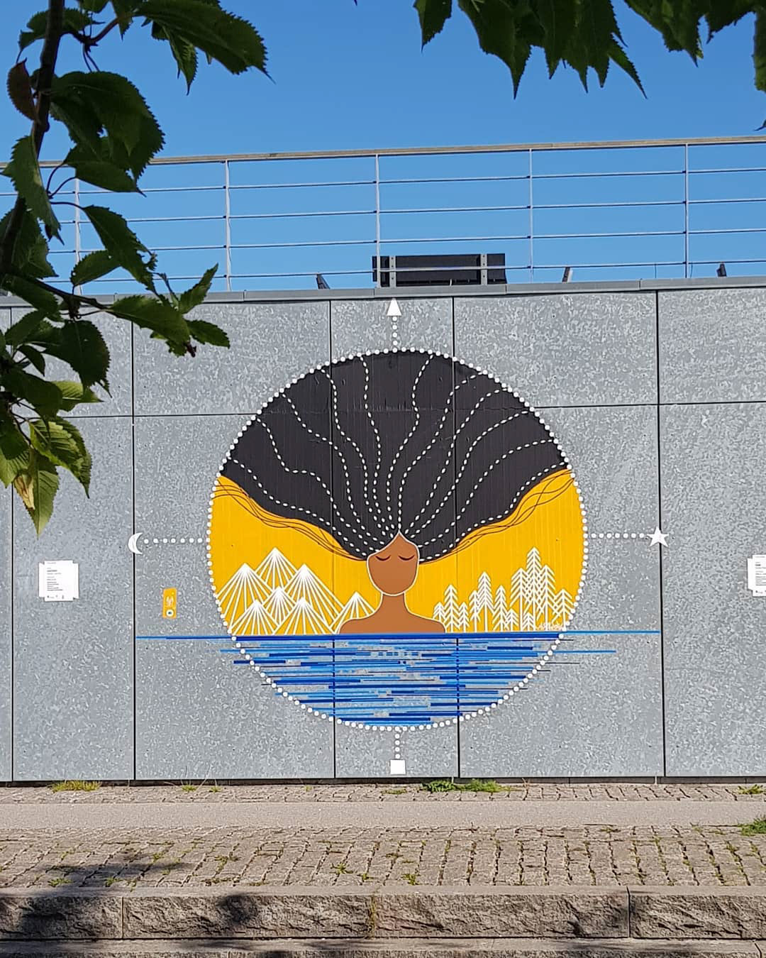 tape art festival storytelling   art mural art Street city Urban publicspaces publicart