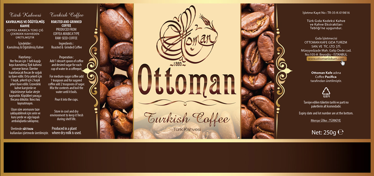 grafik baskı etiket printdesign graphicdesign coffee label kahve