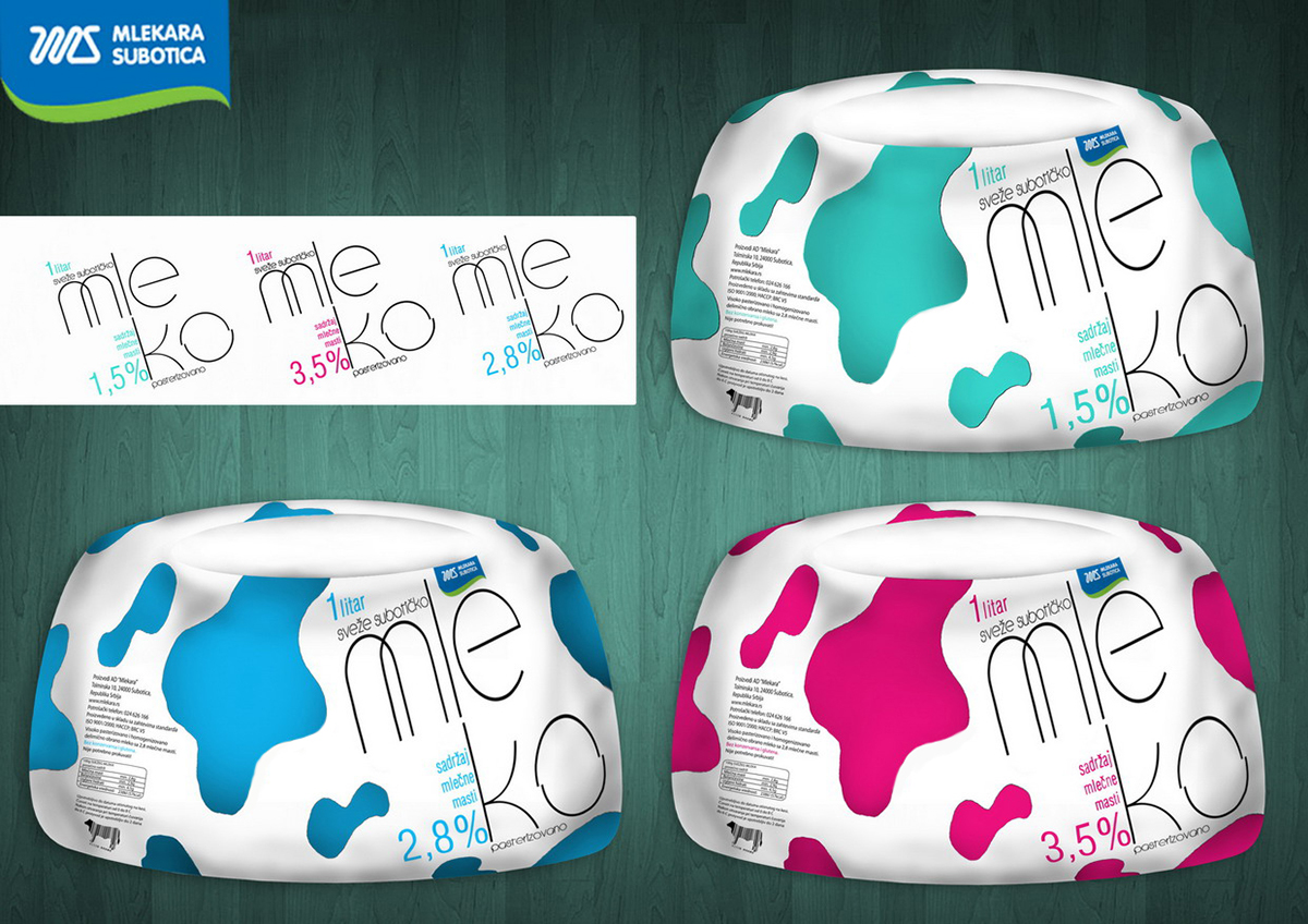 graphic design  Packaging milk packaging Food Packaging milk