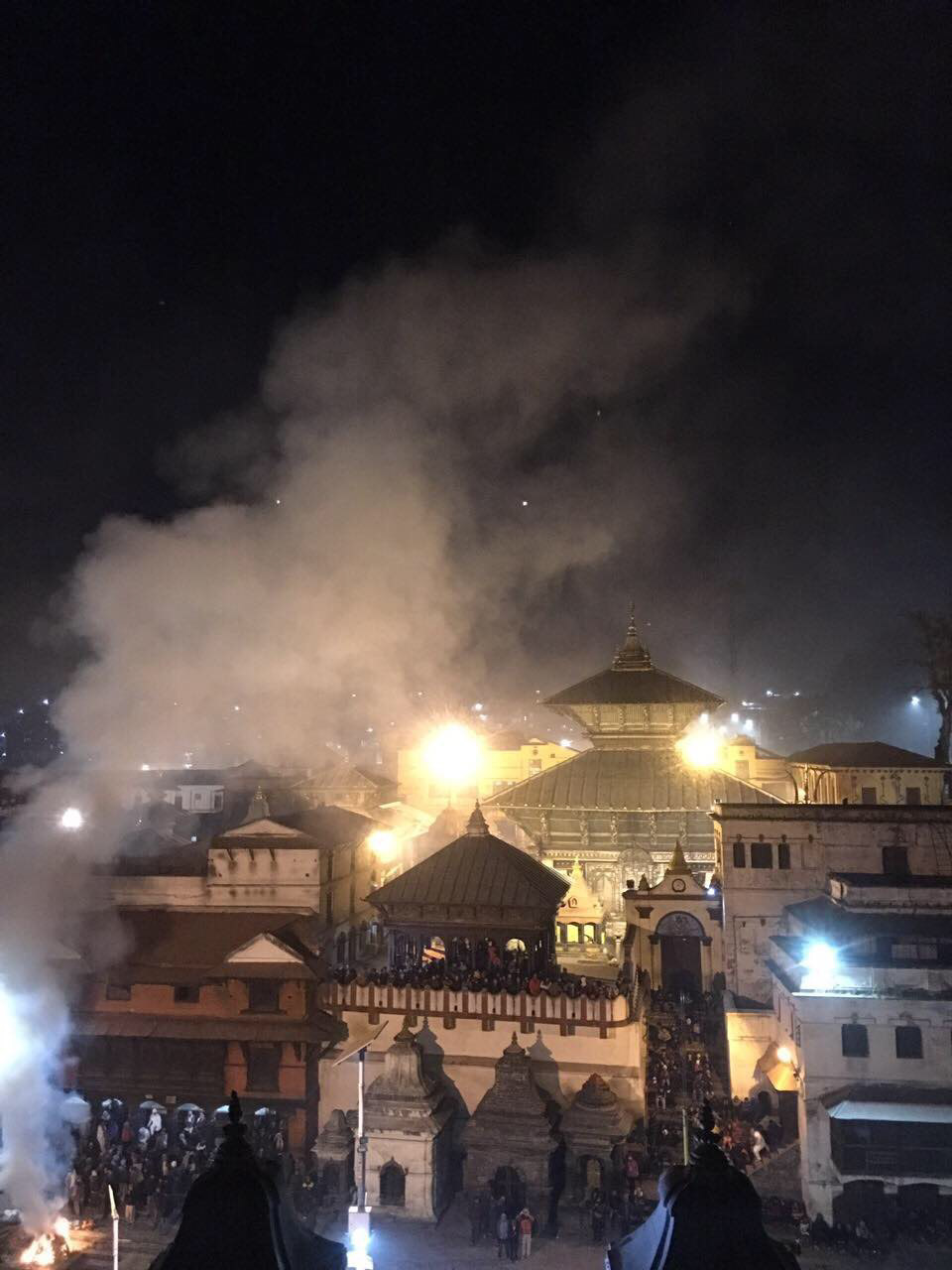 Pashupatinath Temple cultural heritage nepal Photography  iPhone6 night