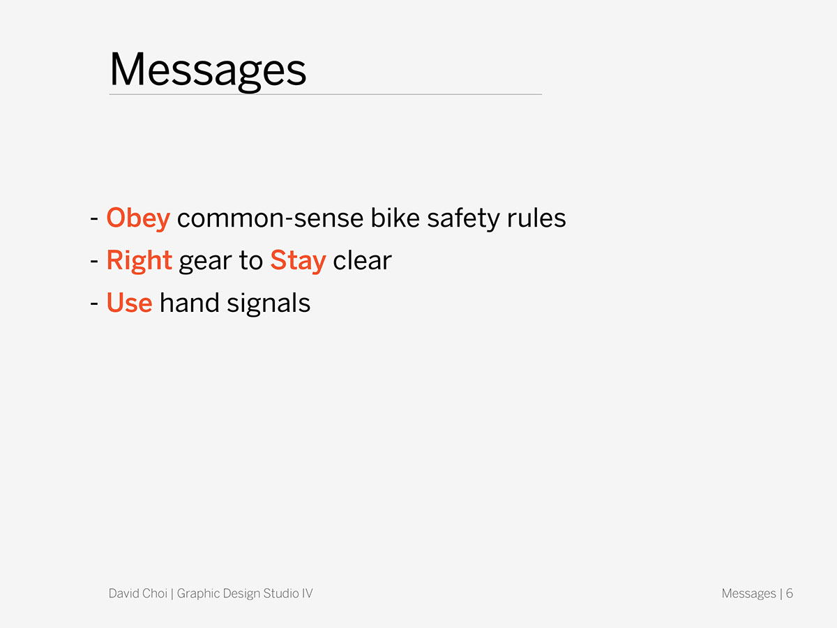 corcoran artanddesign designigniteschange Bicycle safe design package logo poster Website video